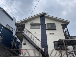 アパート外壁塗装後の写真