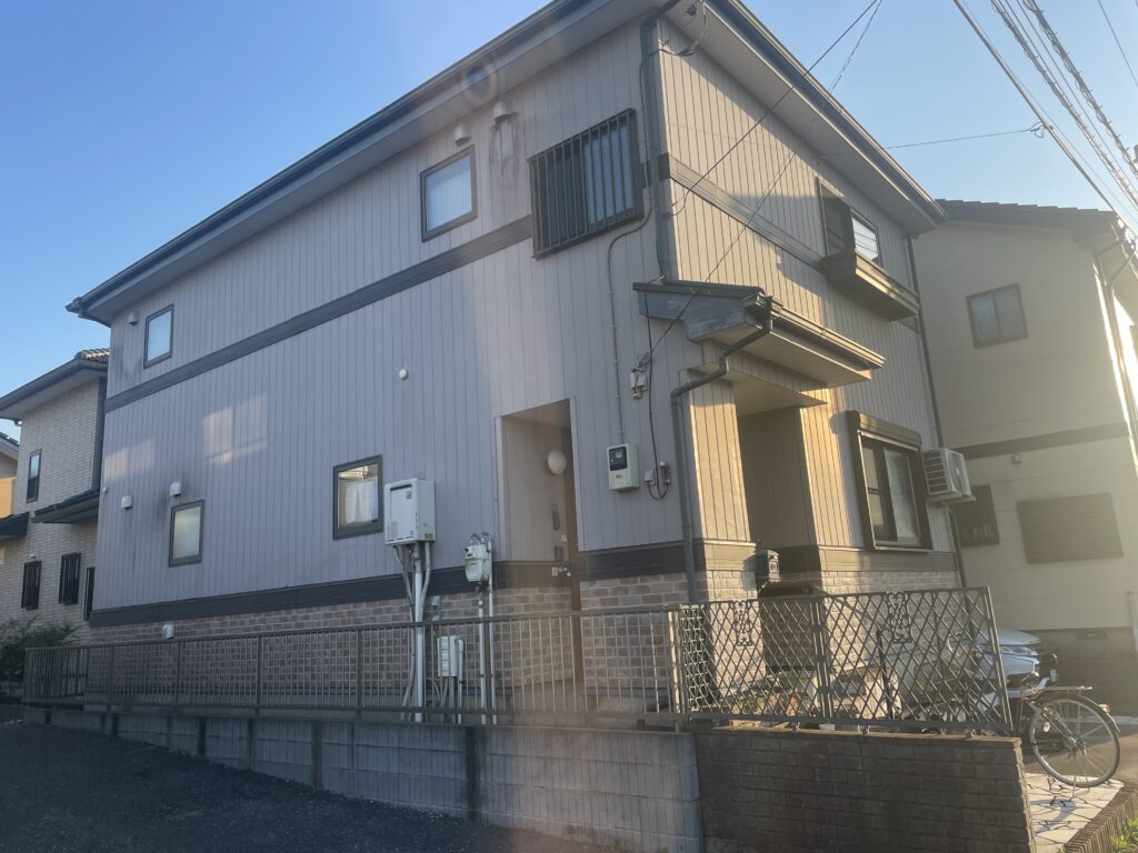 鶴ヶ島市外壁塗装前の写真