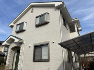 鶴ヶ島市外壁塗装後の写真