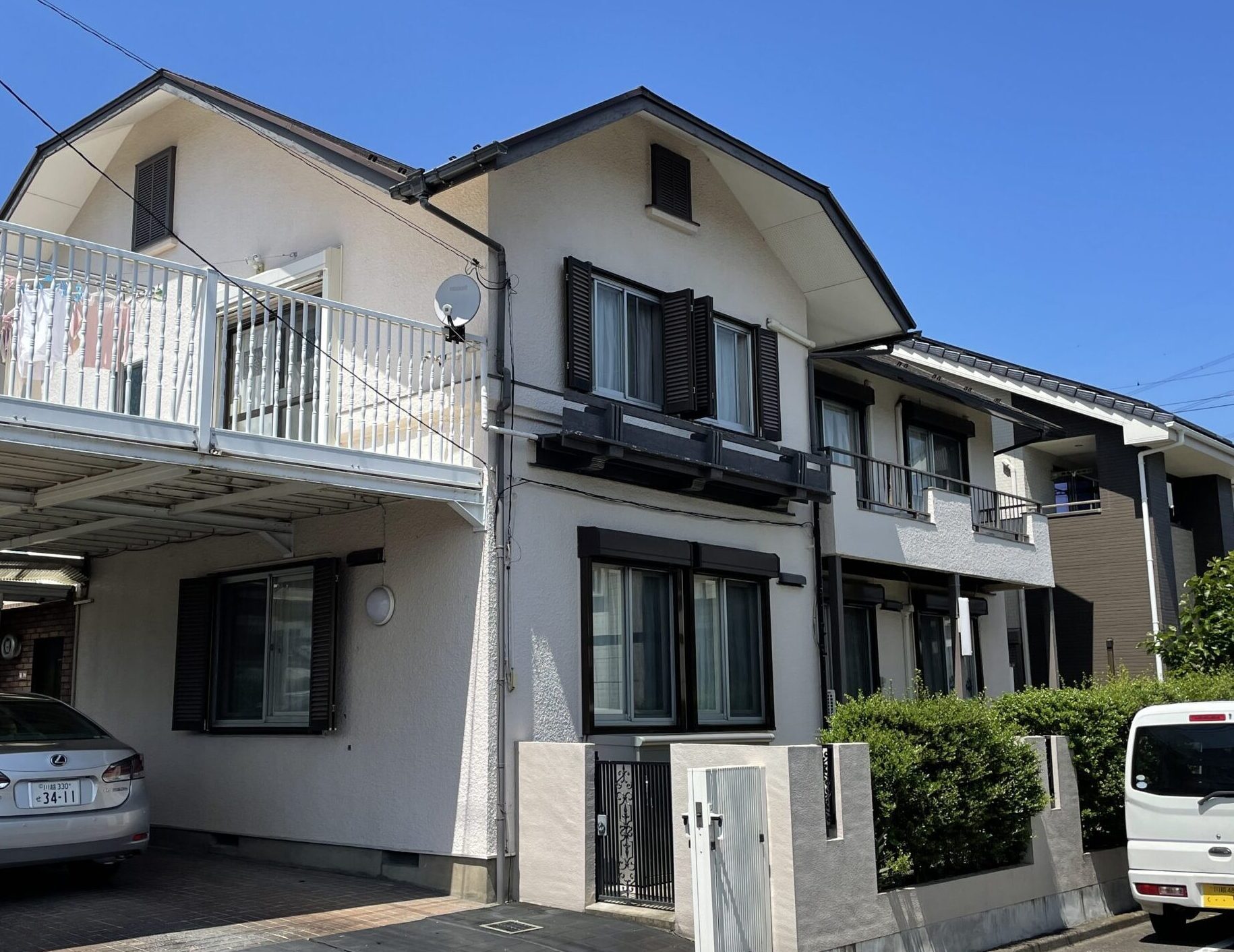 坂戸市塗装施工前の写真