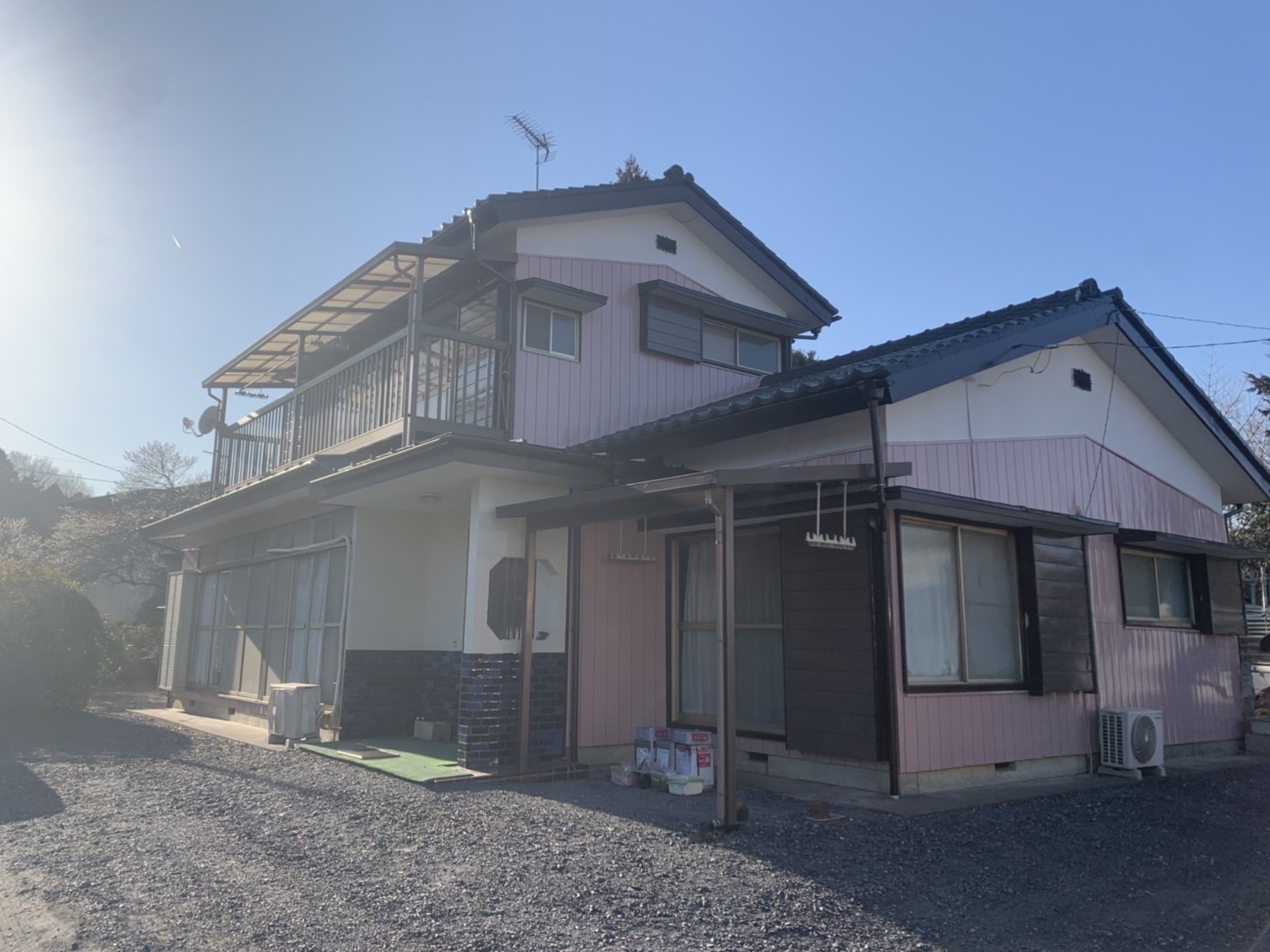 越生町外壁塗装後の写真