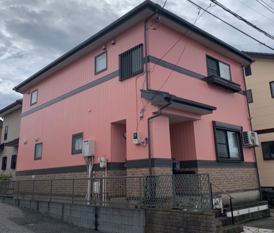 鶴ヶ島市外壁塗装後の写真