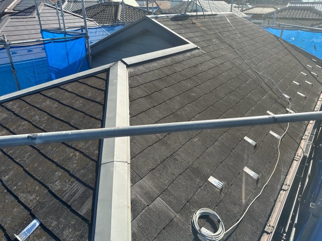　川越市屋根塗装前の写真
