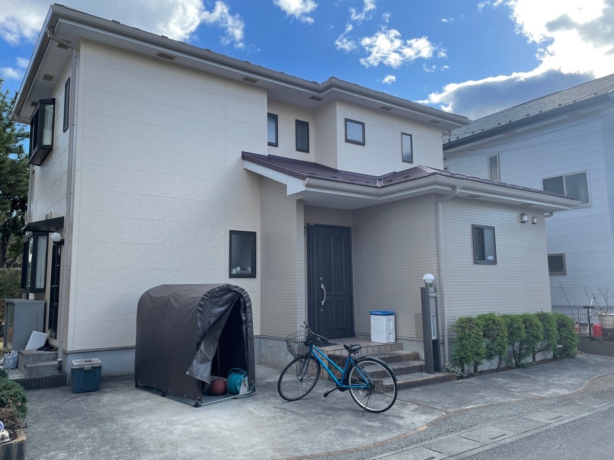 川越市の外壁塗装後の写真