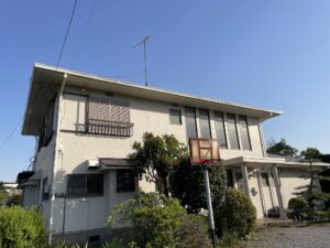 日高市外壁塗装後の写真