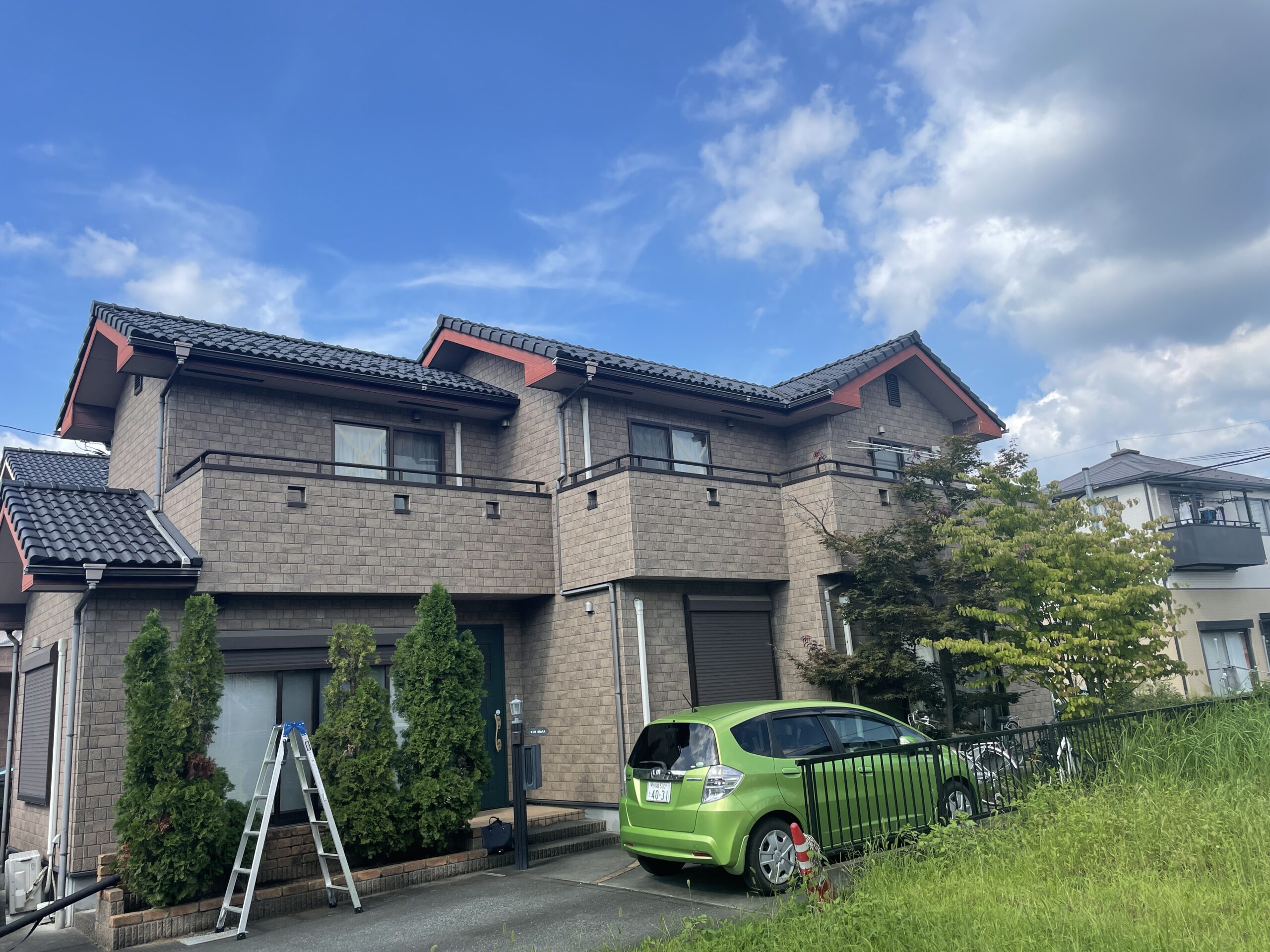 毛呂山町外壁塗装前の写真