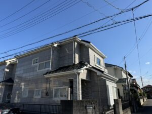 桶川市屋根塗装後の写真