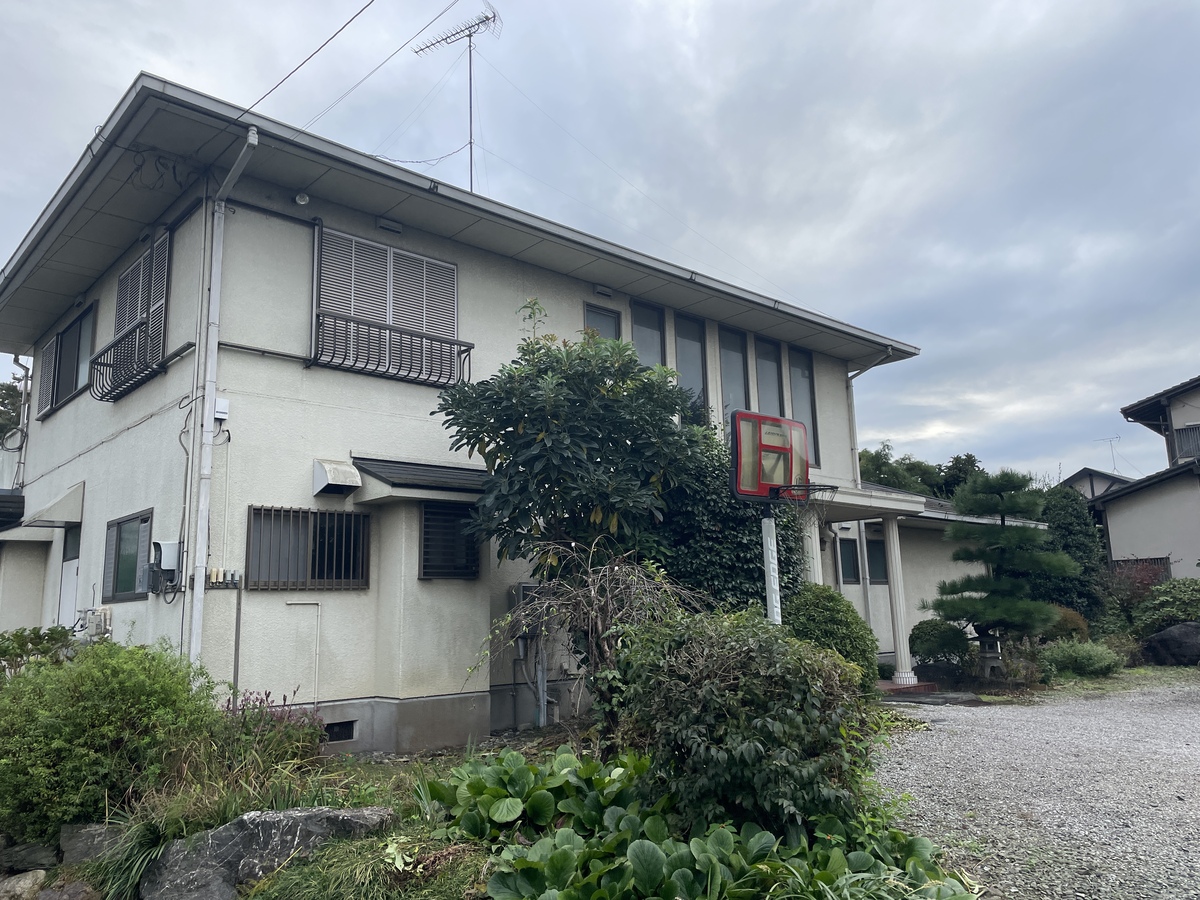 日高市外壁塗装前の写真