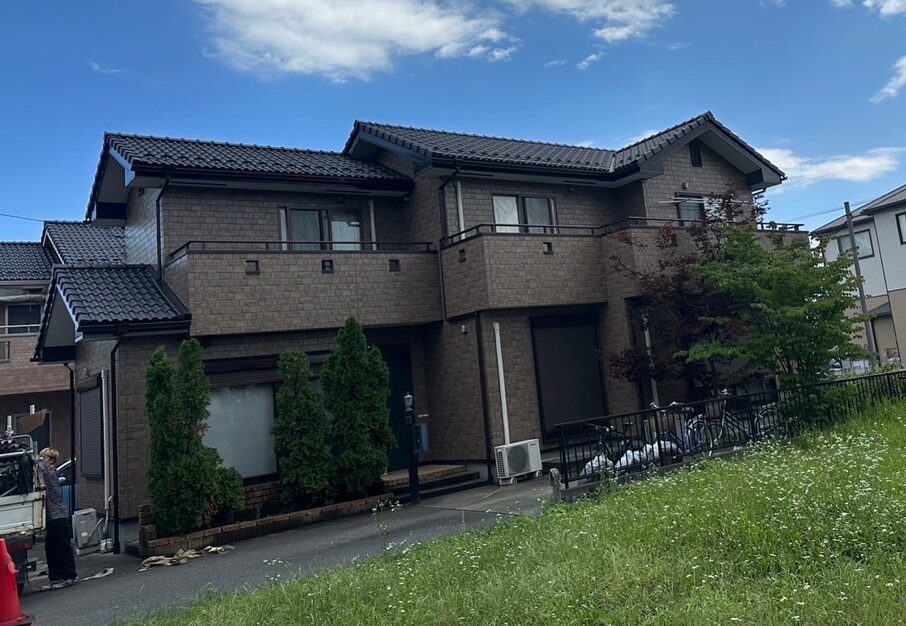 毛呂山町外壁塗装後の写真