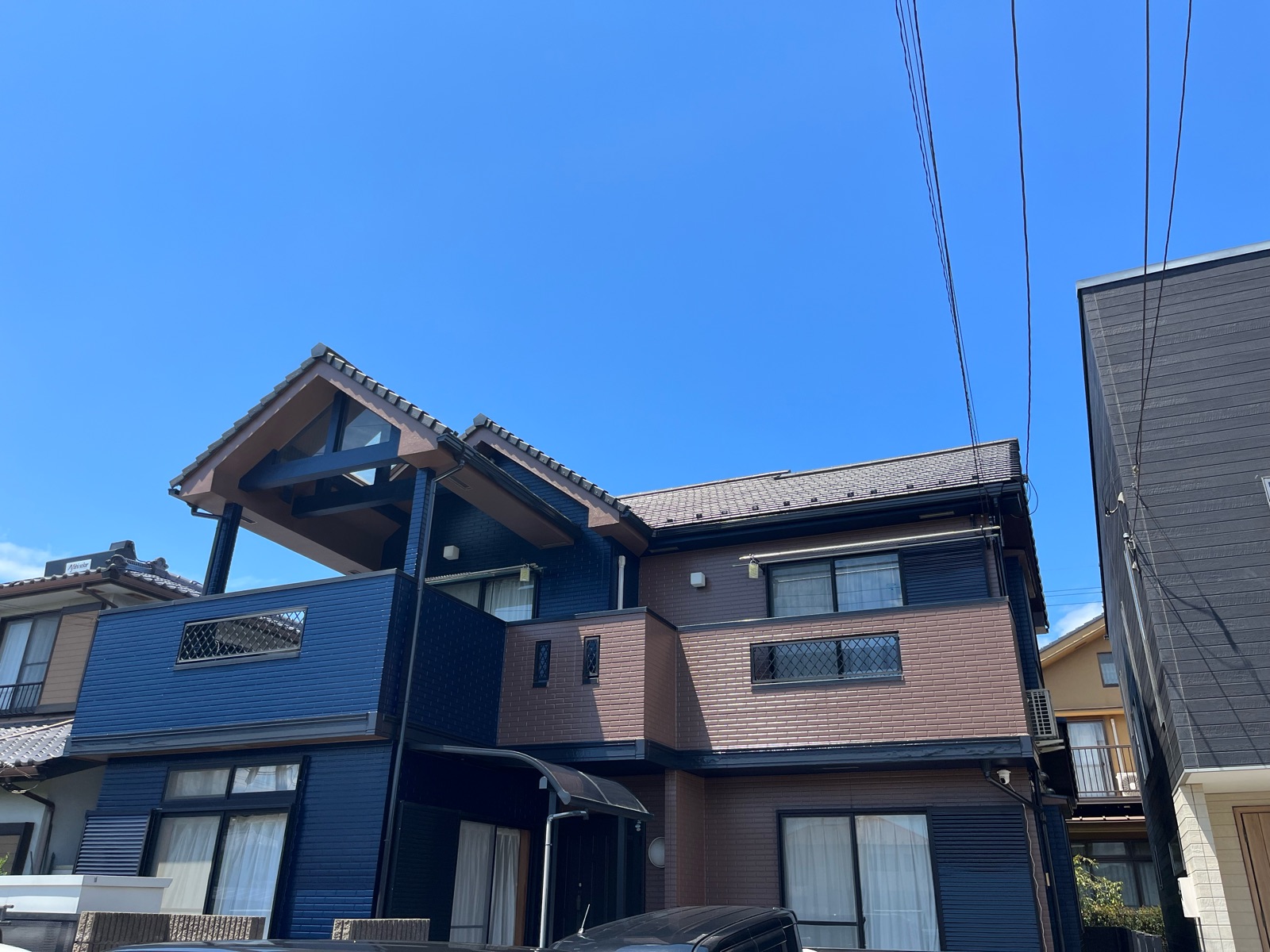 狭山市外壁塗装後の写真
