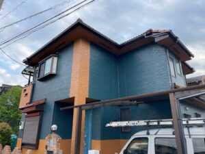 毛呂山町外壁塗装後の写真
