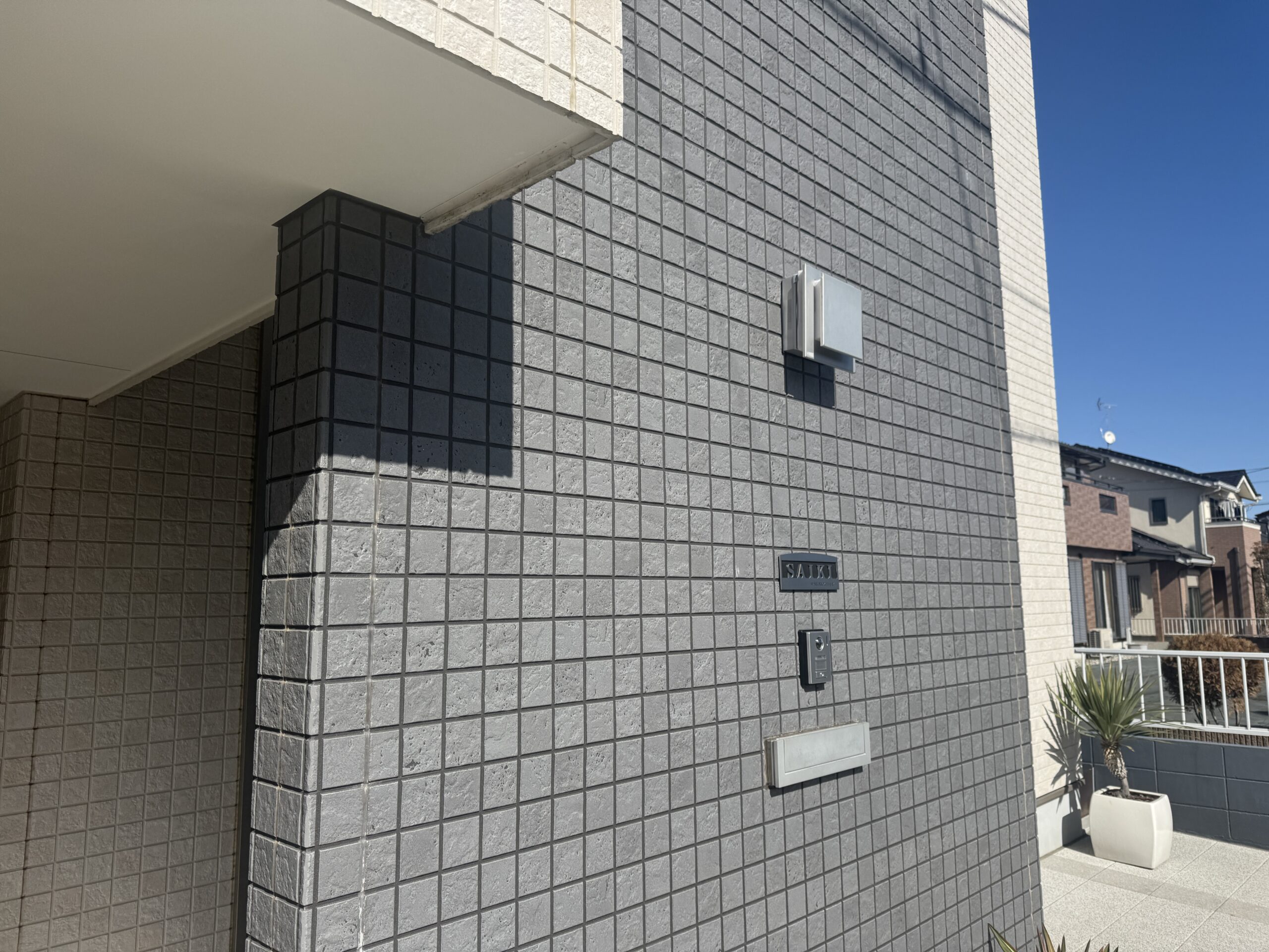 鶴ヶ島市外壁塗装前の写真