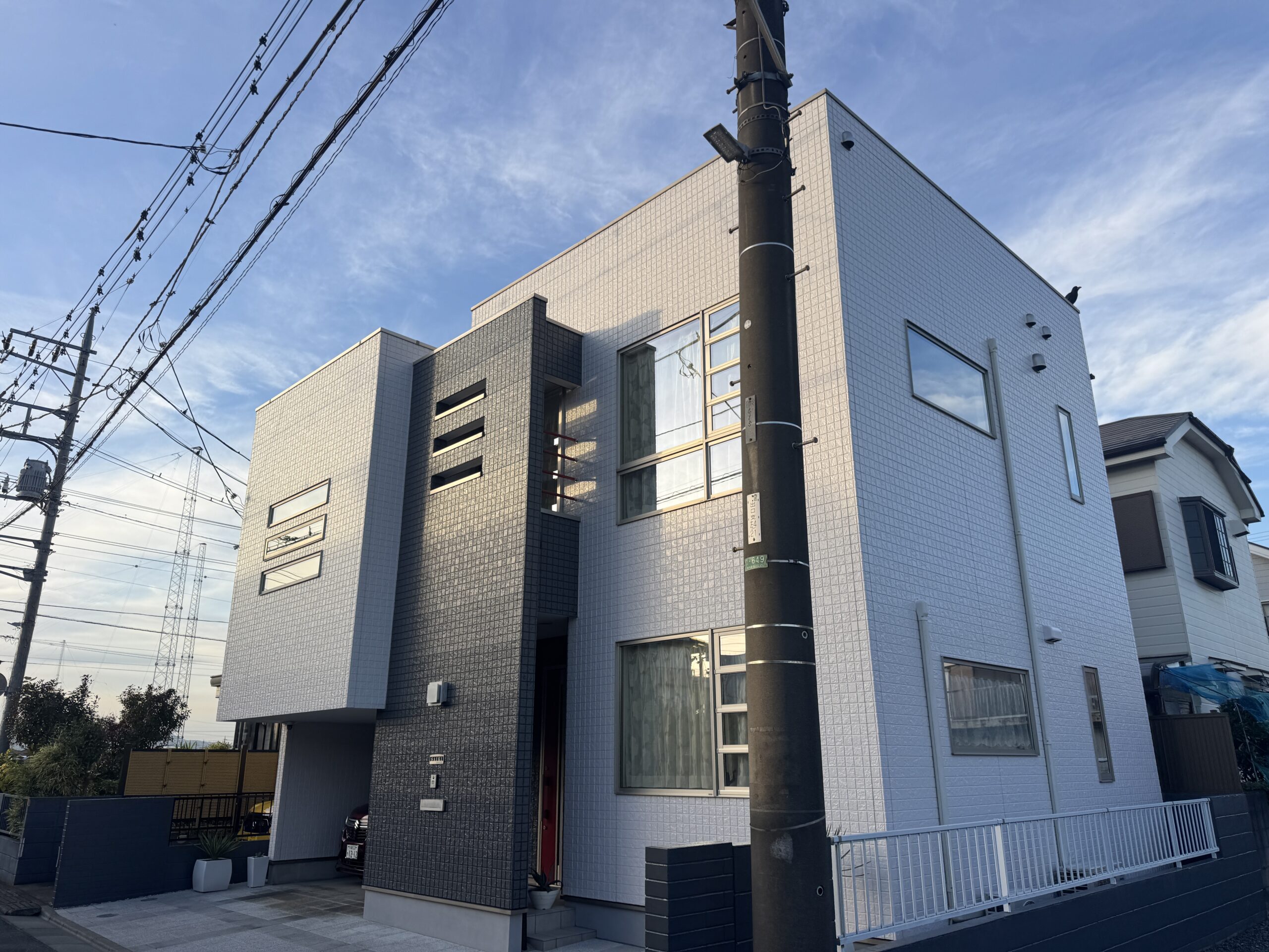 鶴ヶ島市外壁塗装後の写真