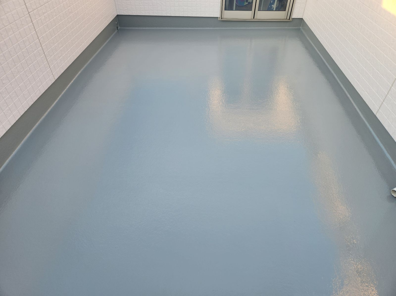 鶴ヶ島市ベランダ防水後の写真