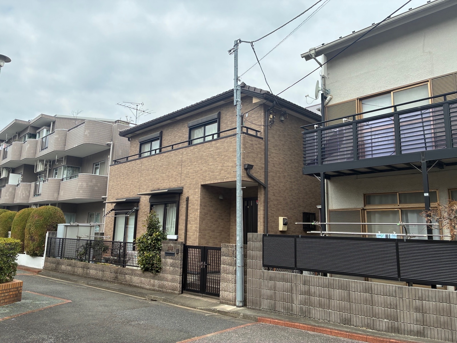 練馬区外壁塗装前の写真
