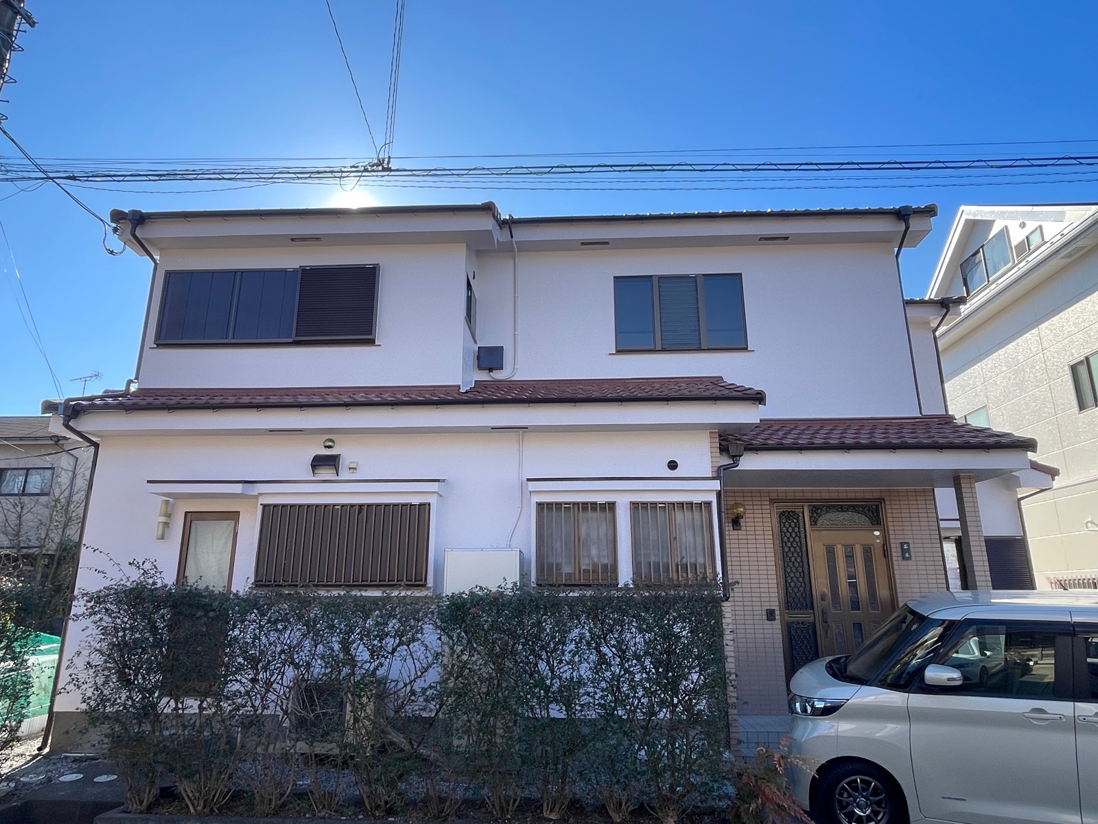 小川町外壁塗装後の写真